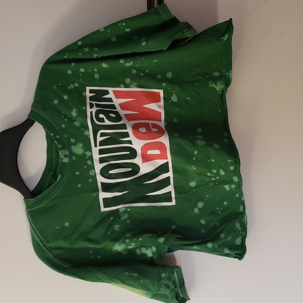 Vintage Mountain Dew Crop Top